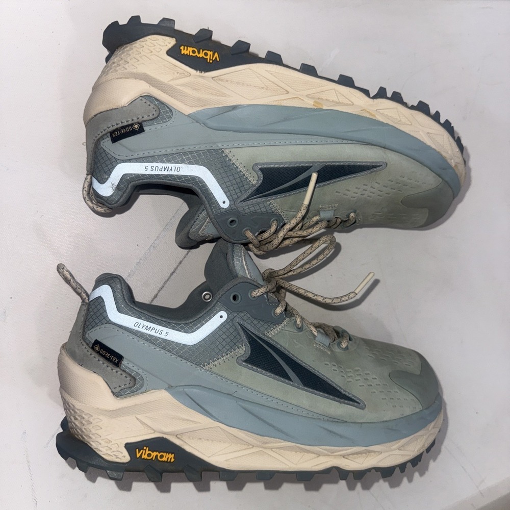 Altra Olympus 5 Hiking Vibram Low GTX Sneakers Trail Athletic Shoes Women's Sz 8 - Picture 4 of 15